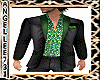 GREEN MATCHING MALE SUIT