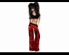 Baggy pants red
