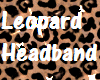 S. Leopard Headband