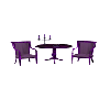 (C)P Kiss table w Chairs