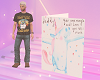 Fathers Day Unicorn Card