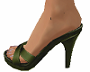 TF* Green Sandals