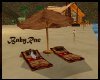 sweet beach lounges set