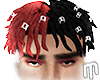 Dreaded - Red and Black