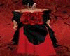 RedBlack Mid Evil Gown