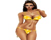 Yellow PokaDot Bikini