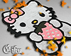 Strawberry Kitty Rugs
