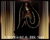 LSD*Gold & Blk Sari