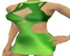 tight green dress