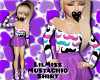 LilMiss Mustachio Shirt