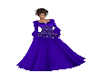 Royal Dark Blue Gown