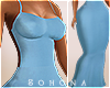 ṩSkynn Tight Dress Blu