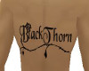 Blackthorn back tatt