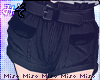 [Miso] Blk Denim Shorts