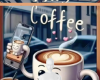 Funny coffee background