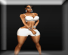 DEL WHITE BRA N SHORTS