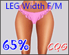 Legs Thighs 65%