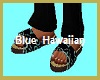 Blue Hawaiian Sandals