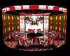 Christmas round room