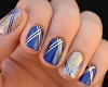 (AF) Blue Nails