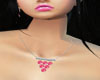 necklace pink