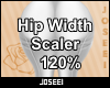Hip Width Scaler 120%