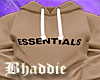 Essentials Hoodie Latte