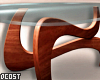 Wood Glass Table