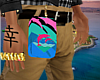 M| Pink Dolphin Pouch.
