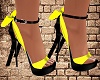 Black-Yellow Heels