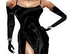 Black opera gloves
