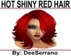 HOT SHINY RED HAIR