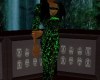 CA Green Velvet Dress