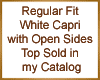 White Sides Open Capri R