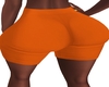 RLL Orange Biker Shorts