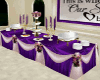 Lavender Wedding Buffet
