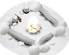 Firepit in the snow