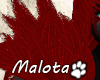 M❥ Vamp Red Tufts