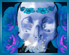 Catrina Skull Head Blue