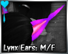 D~Lynx Ears:Purple (M/F)