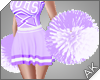 ~AK~ Varsity Poms: Lilac