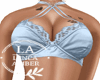 Wild cat blue lingerie