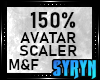sy| 150% Avatar Scaler
