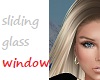 UC sliding glass window