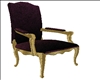 Royal Deep Plum Chair