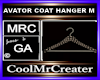 AVATOR COAT HANGER M