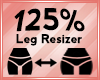 LEG SCALER 125%