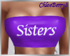 Sisters Tube Top Purple