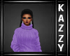 }KR{ Sweater Purple