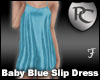 Baby Blue Slip Dress